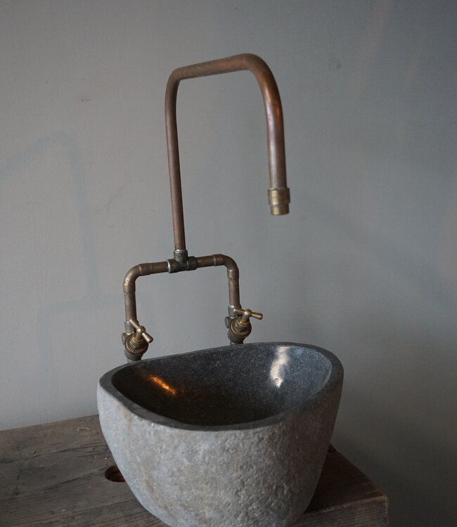 Rene Houtman Den Haag - Koperen Kraan - Mengkraan - Opzetkraan - 3 Varianten