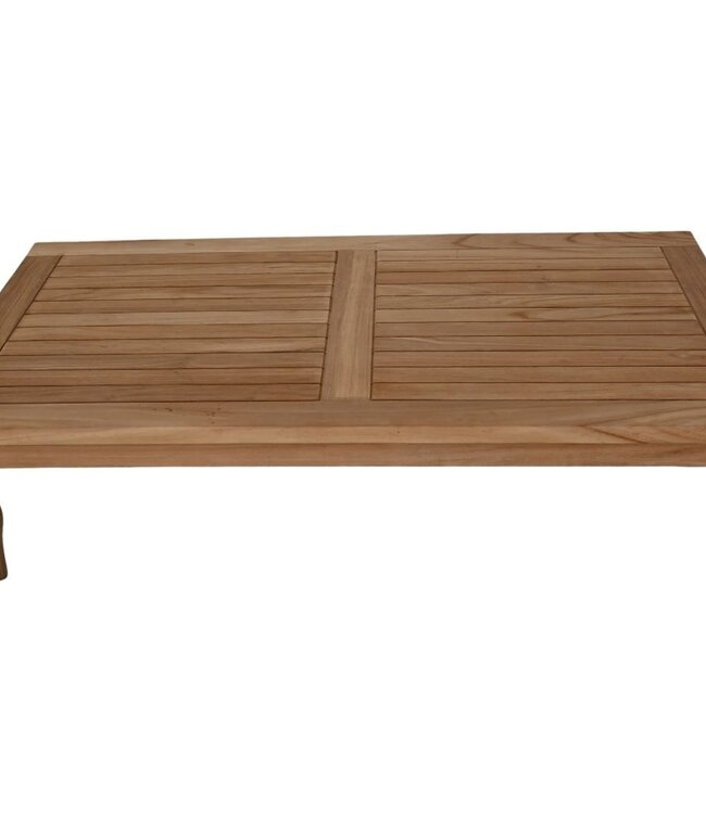 HSM Collection Bahama salontafel tuin - 125x70x30 - naturel -  teak