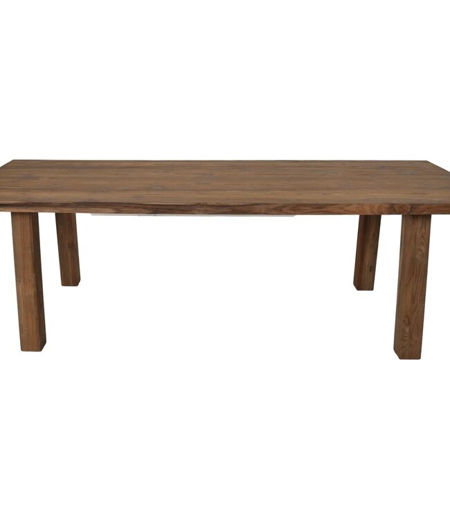 HSM Collection Rechthoekige eettafel tuin - 180x90x76 - Naturel - Teak