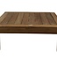 HSM Collection Lounge tuintafel Aruba - 80x80x30 - Naturel - teak