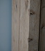 Rene Houtman Toiletmeubel oud eikenhout landelijk geschaafd - 1 deur - 90 cm