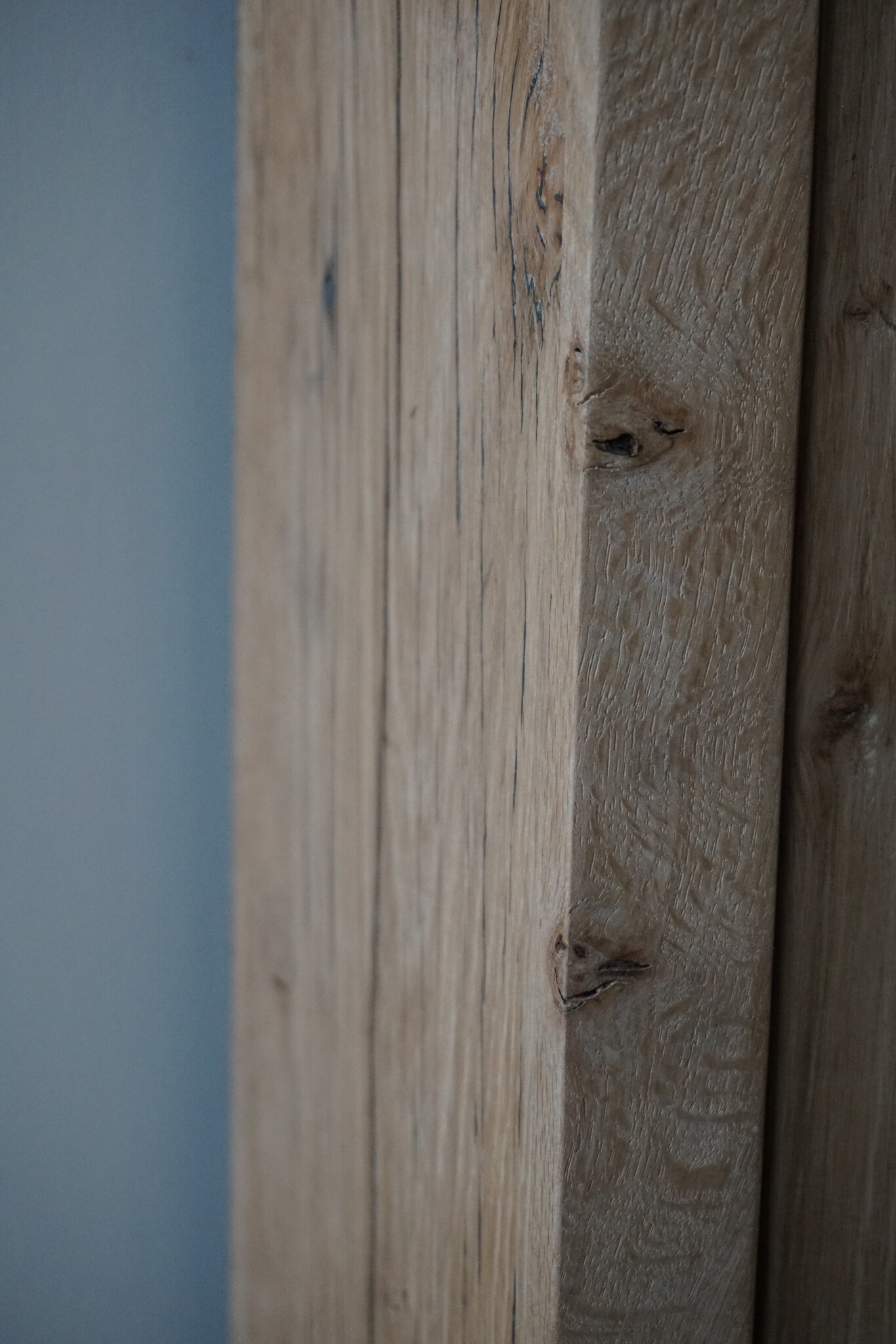 Rene Houtman Toiletmeubel oud eikenhout landelijk geschaafd - 1 deur - 90 cm