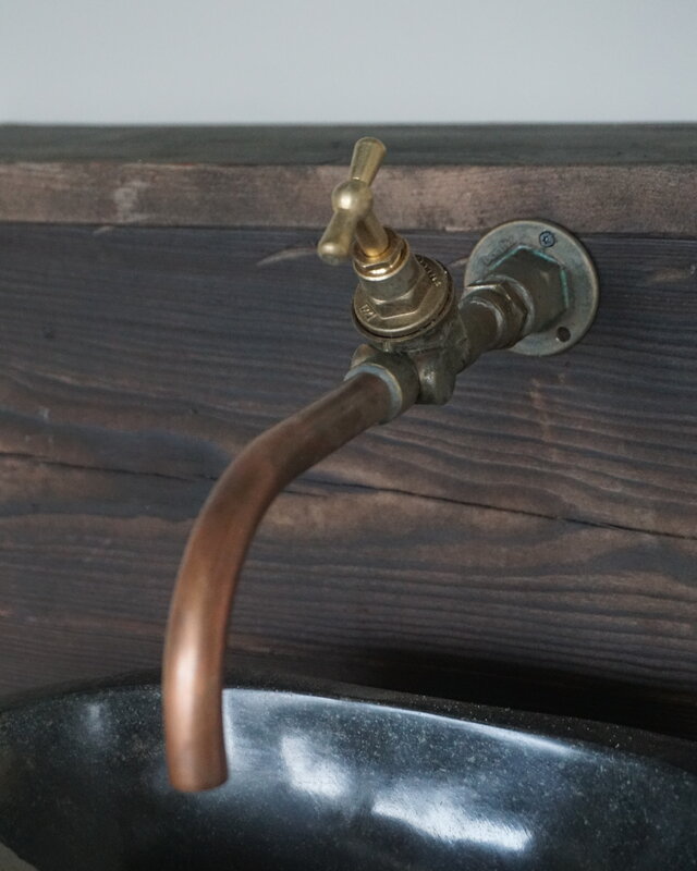Rene Houtman Assen - Koperen Muurkraan - Koud Water - Handmade