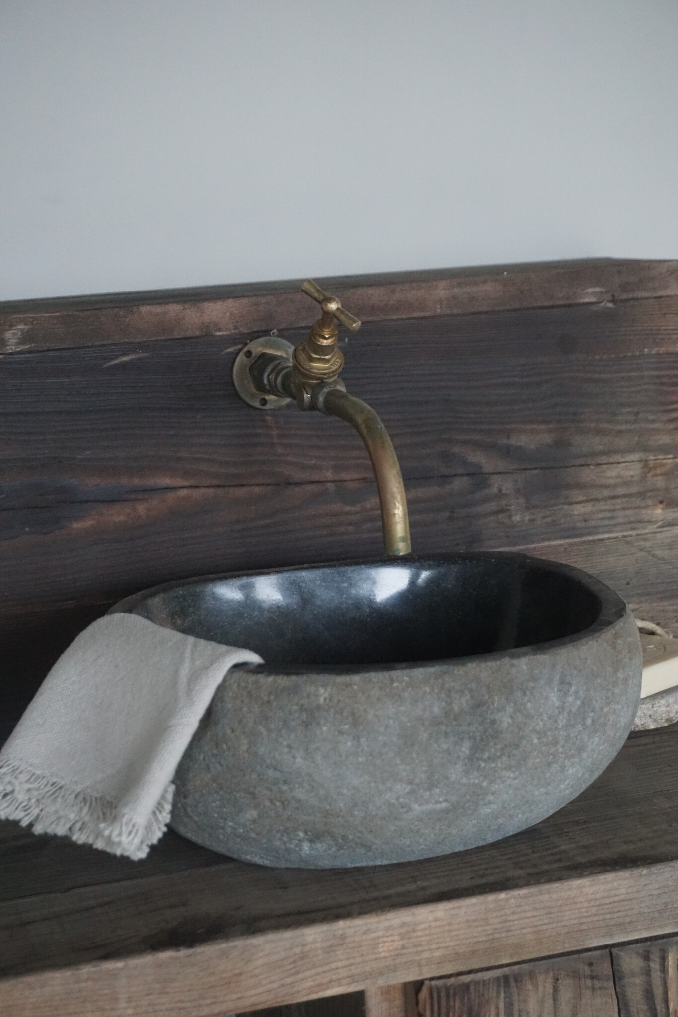 Rene Houtman Assen - Koperen Muurkraan - Koud Water - Handmade