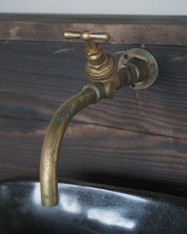 Rene Houtman Assen - Koperen Muurkraan - Koud Water - Handmade