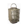 Windlicht Rattan | Grey | H50 x B27 x D27 Cm