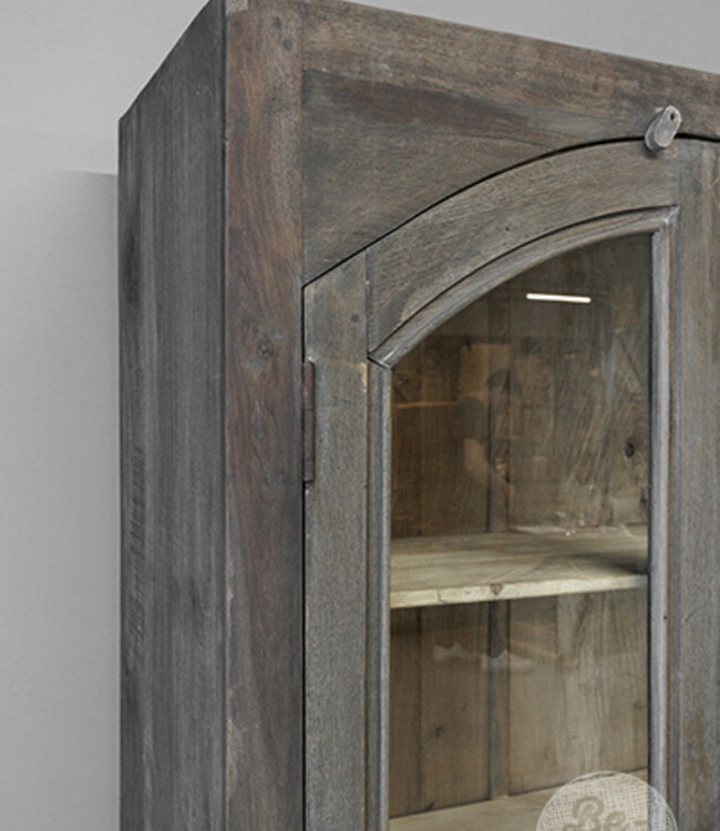 Be-Uniq Oude Vitrinekast | India | H188 x B110 x D44 Cm