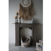Sfeervolle Houten Schouw | Bruin | H101 x B125 x D28 cm