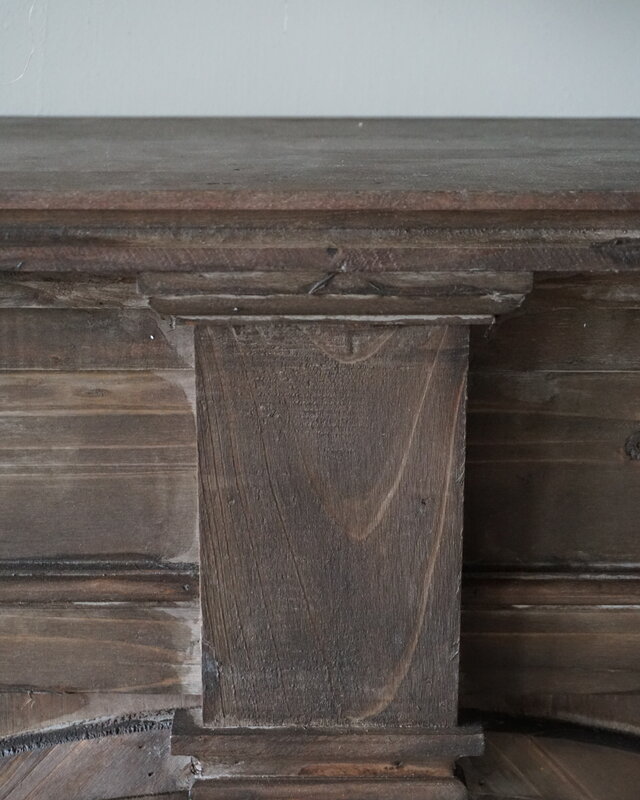 Rene Houtman Sfeervolle Houten Schouw | Bruin | H104 x B130 x D21 cm