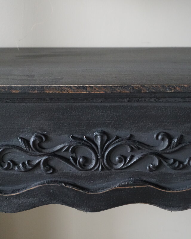 Rene Houtman Sfeervolle Houten Schouw | Zwart | H101 x B125 x D28 cm