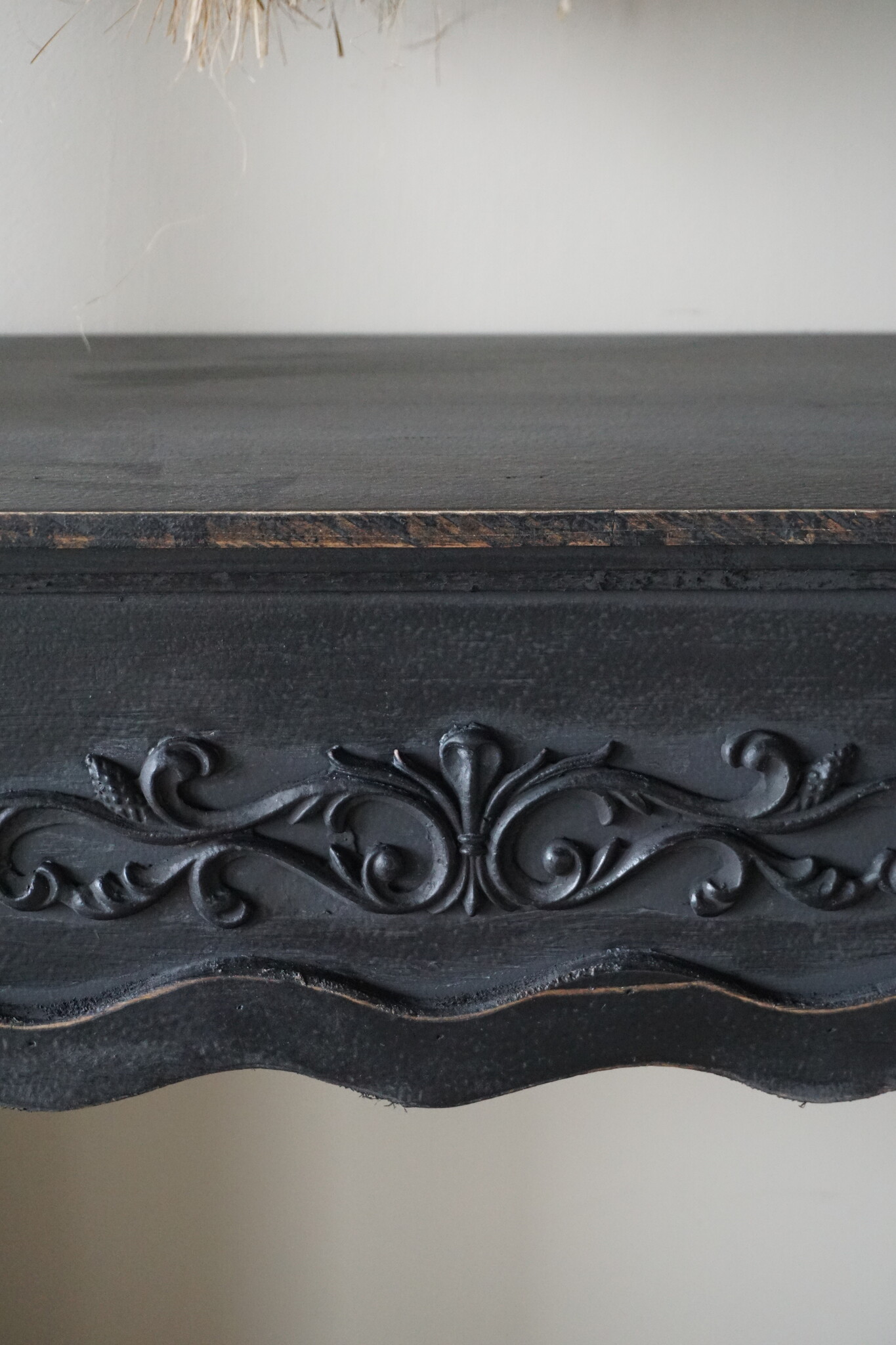 Rene Houtman Sfeervolle Houten Schouw | Zwart | H101 x B125 x D28 cm