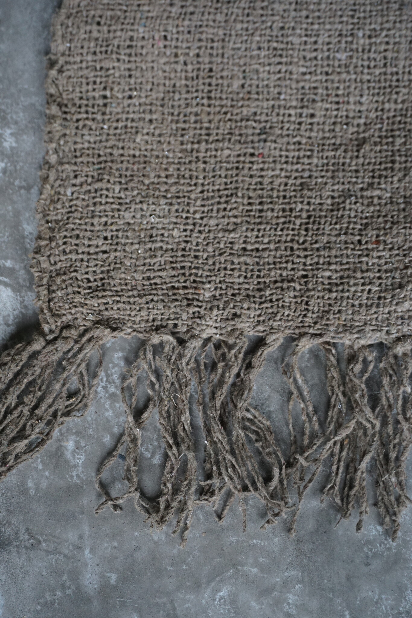 Rene Houtman Leemdoek | Taupe | L150 x B59 cm