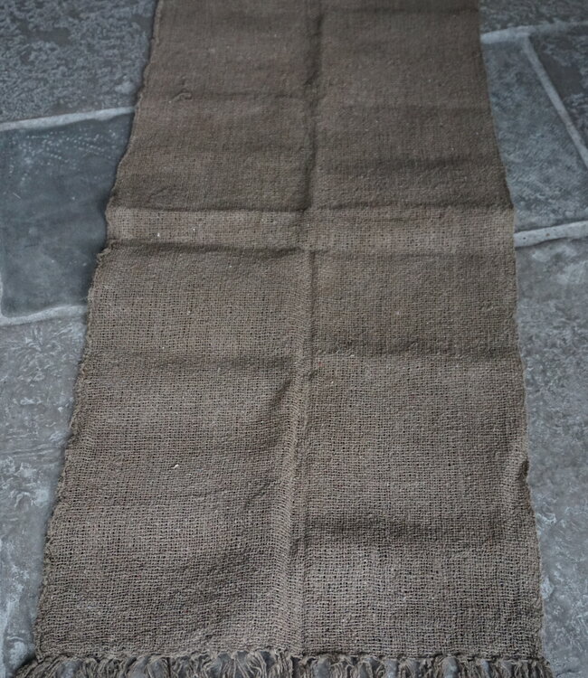 Rene Houtman Leemdoek | Taupe | L150 x B59 cm