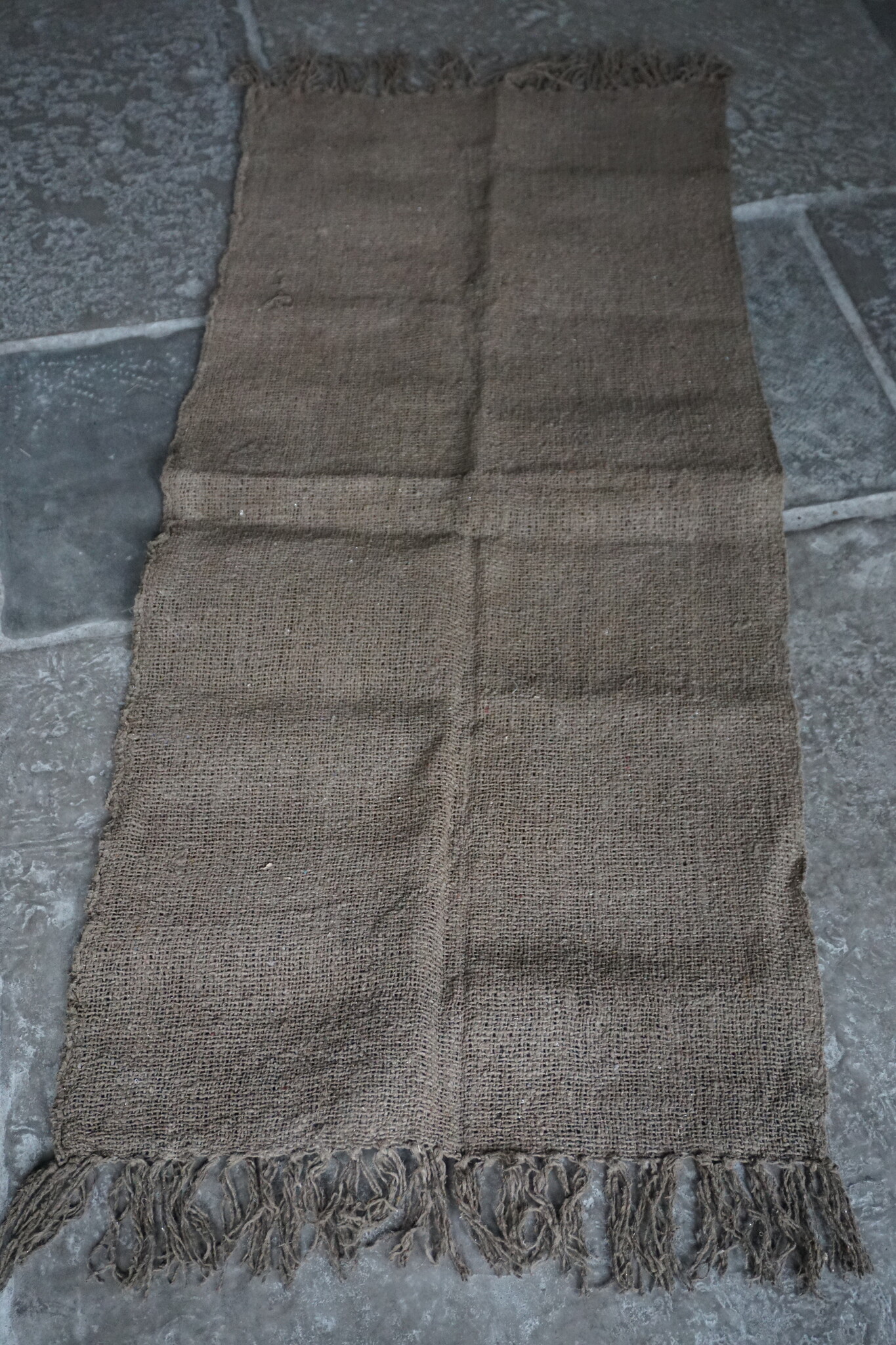 Rene Houtman Leemdoek | Taupe | L150 x B59 cm