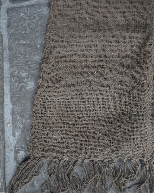 Rene Houtman Leemdoek | Taupe | L150 x B59 cm