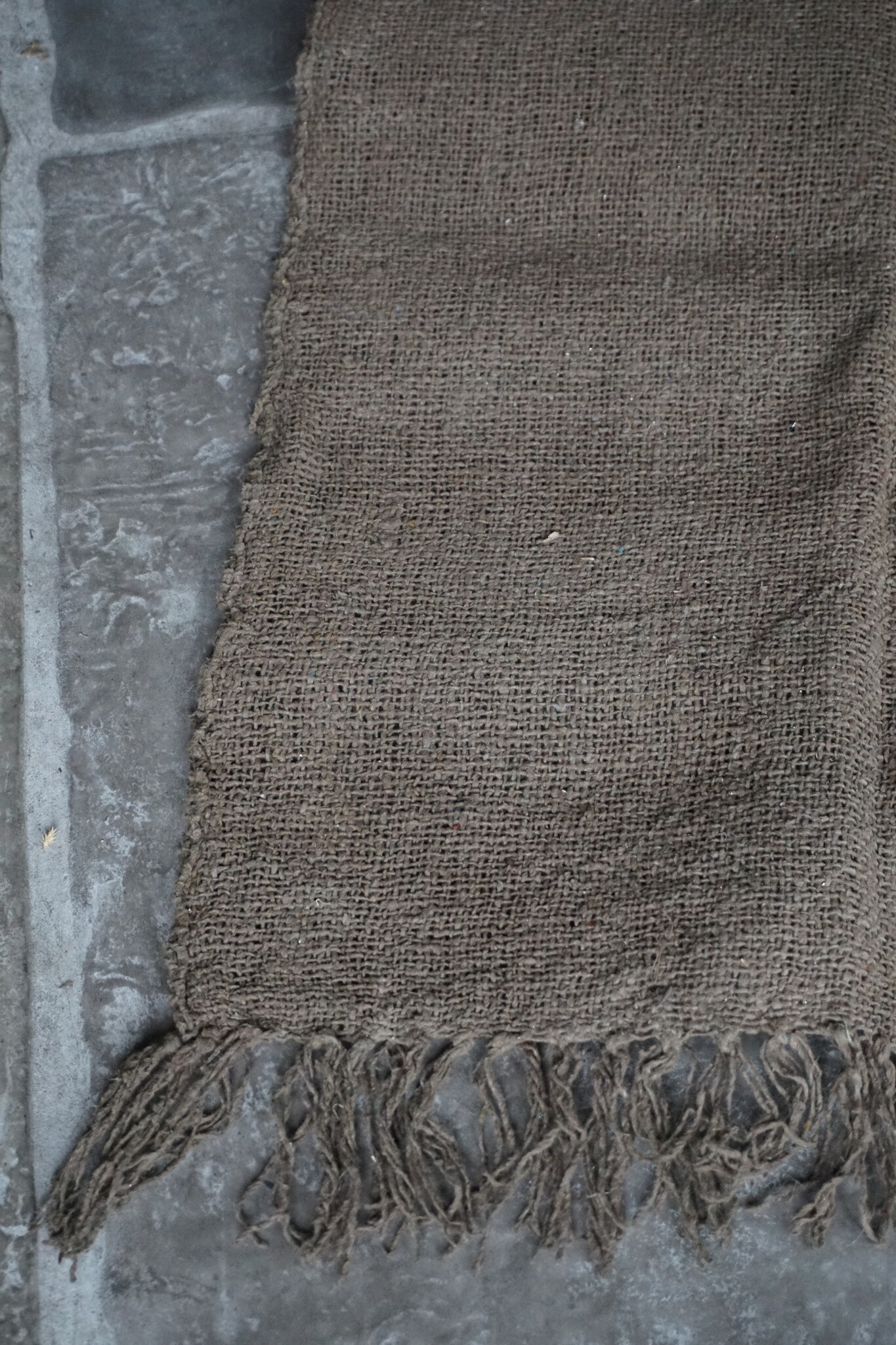 Rene Houtman Leemdoek | Taupe | L150 x B59 cm