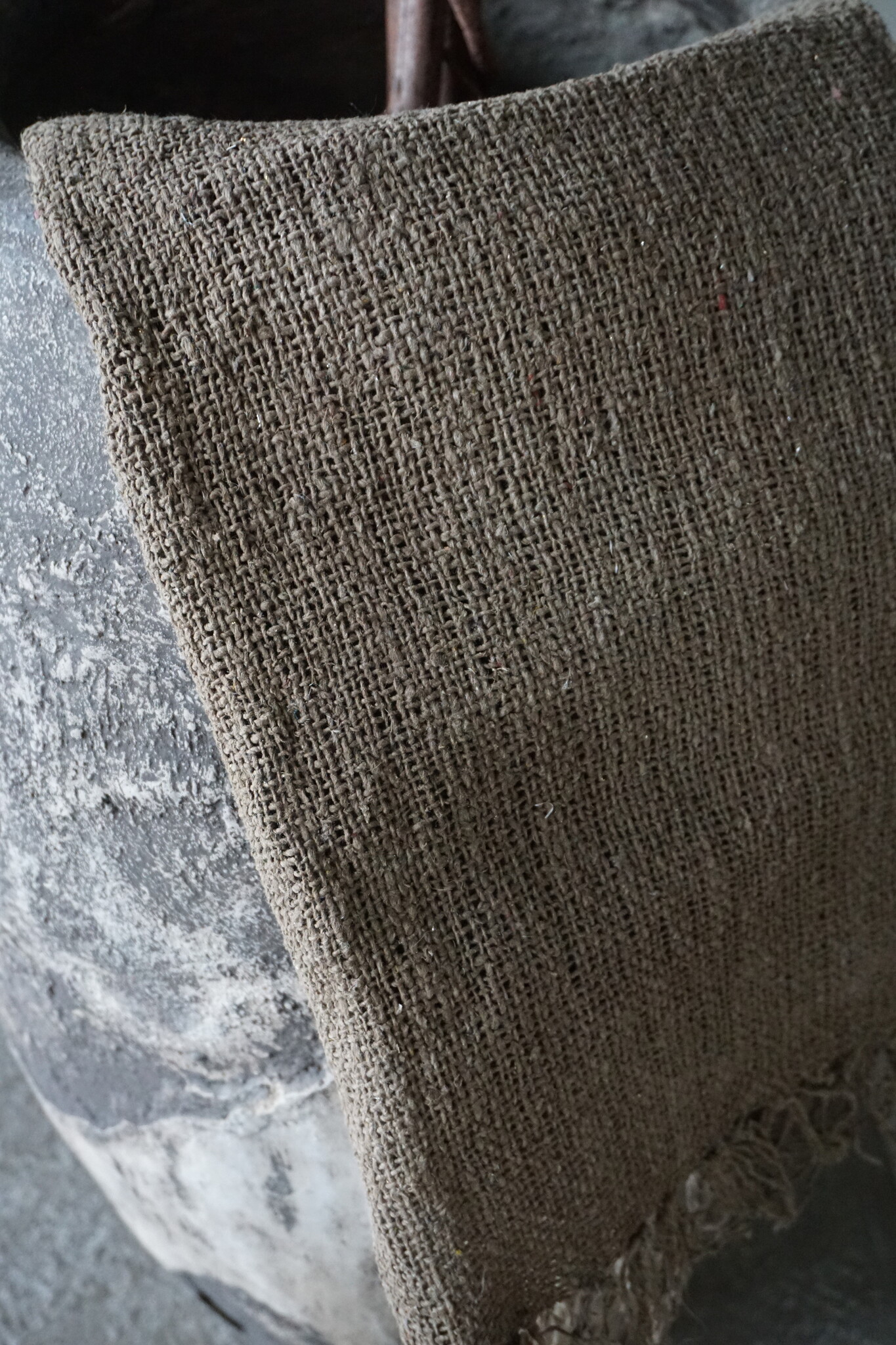 Rene Houtman Leemdoek | Taupe | L150 x B59 cm