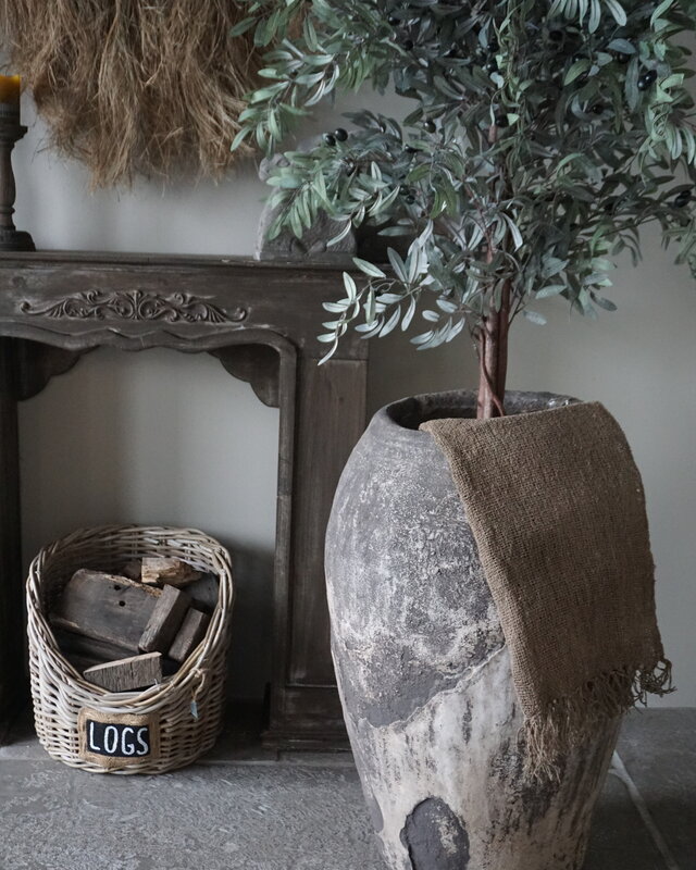 Rene Houtman Leemdoek | Taupe | L150 x B59 cm