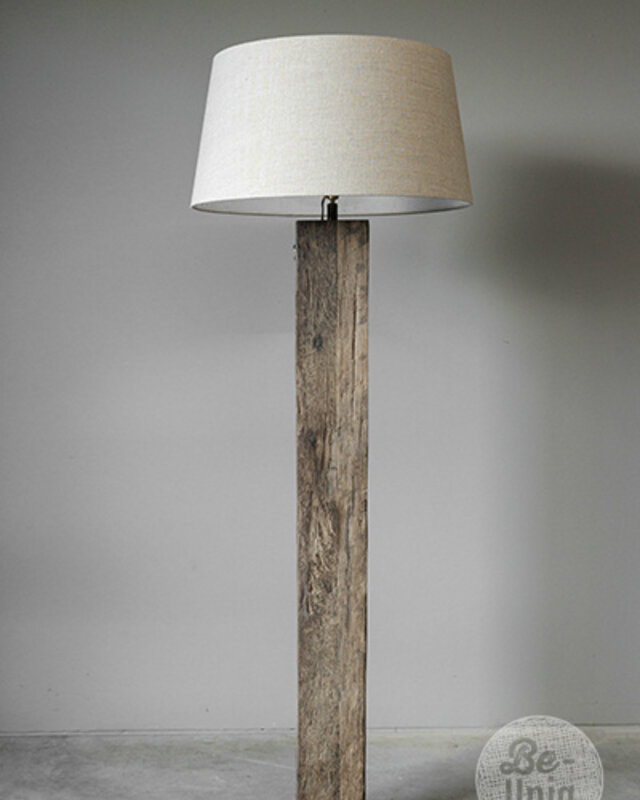 Be-Uniq Vloerlamp Dehli | Hout | H170xB60xD60 Cm