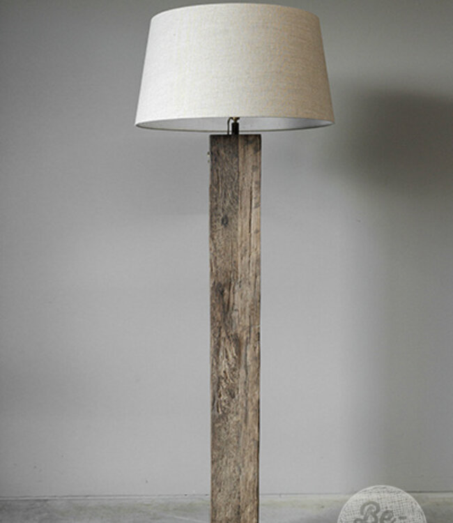 Be-Uniq Vloerlamp Dehli | Hout | H170xB60xD60 Cm
