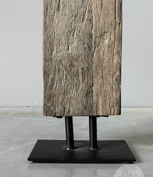 Be-Uniq Vloerlamp Dehli | Hout | H170xB60xD60 Cm