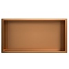 Demis Inbouwnis | H30xB60xD10 Cm | Geborsteld Brons Koper