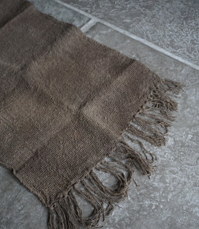 Rene Houtman Leemdoek | Donker | L150 x B59 cm