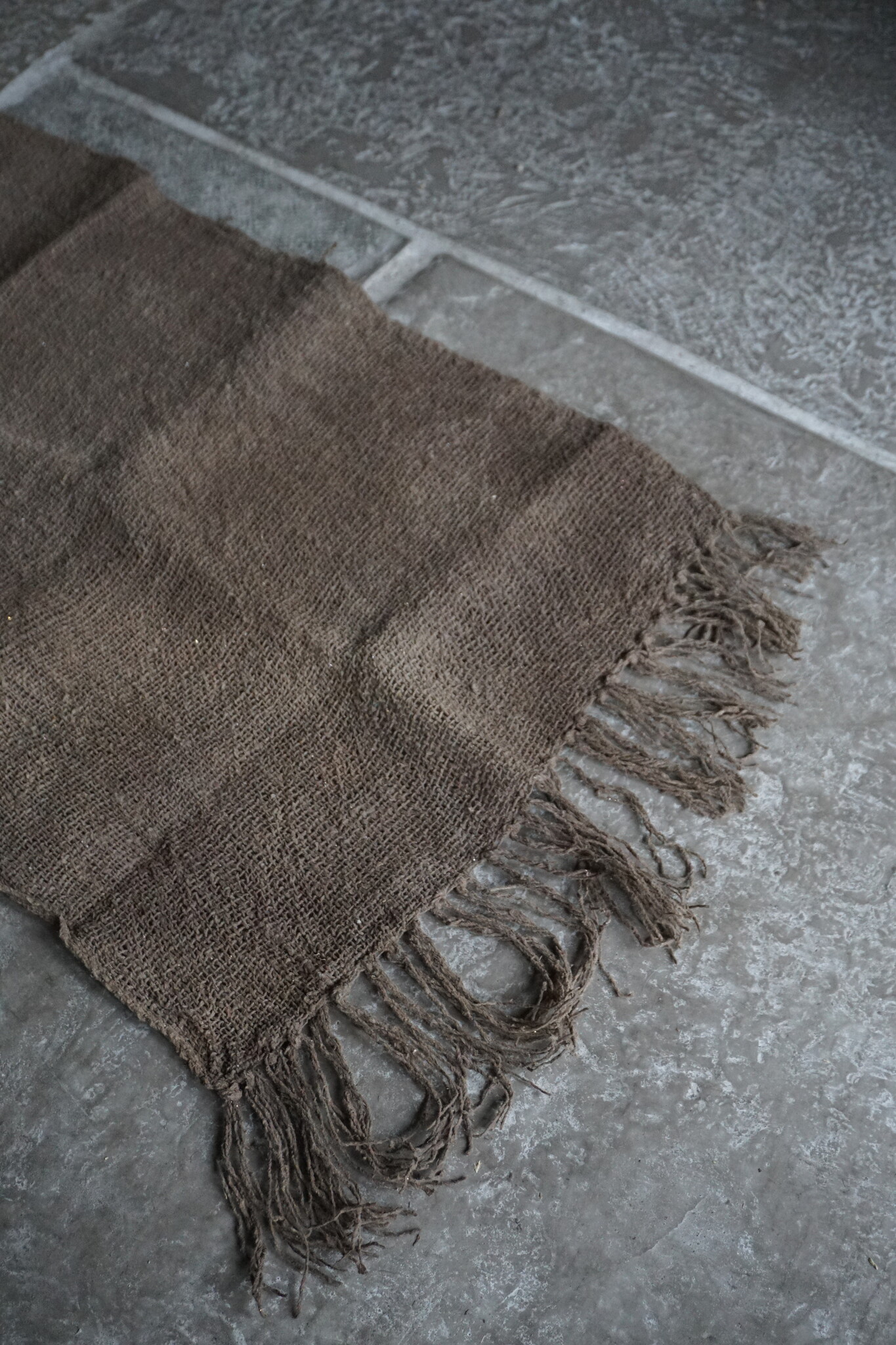 Rene Houtman Leemdoek | Donker | L150 x B59 cm