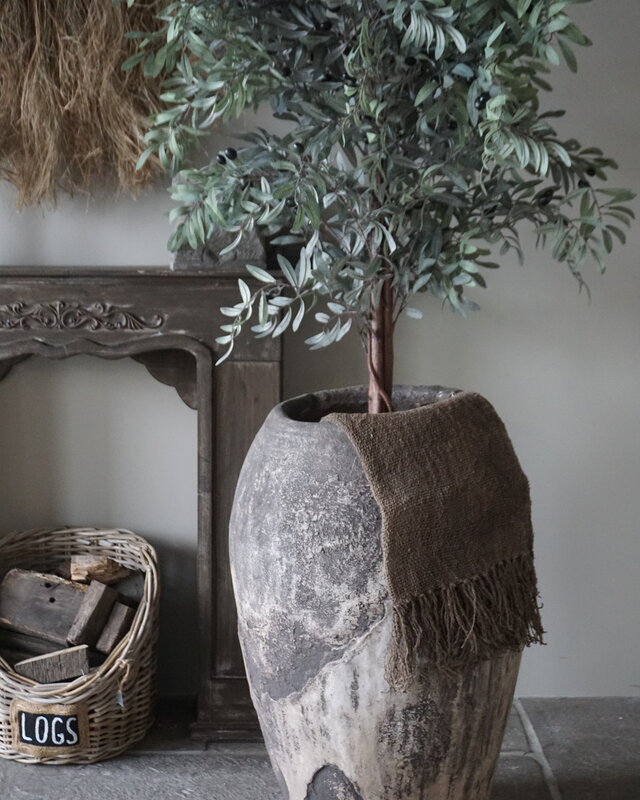 Rene Houtman Leemdoek | Donker | L150 x B59 cm