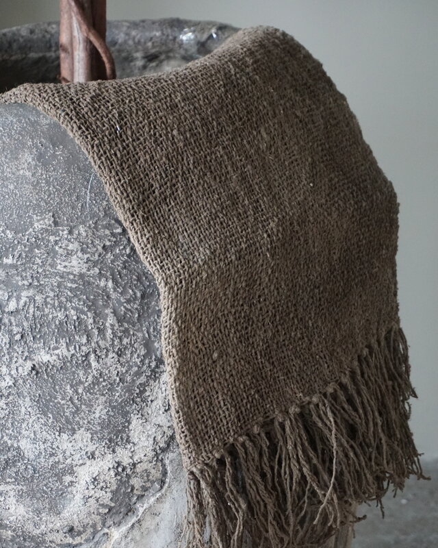 Rene Houtman Leemdoek | Donker | L150 x B59 cm