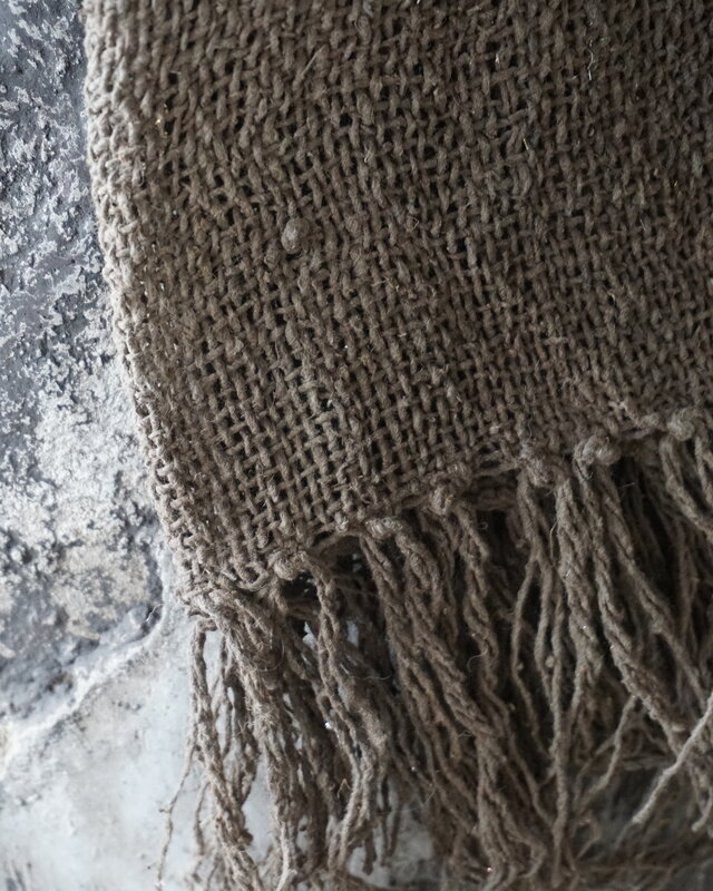 Rene Houtman Leemdoek | Donker | L150 x B59 cm