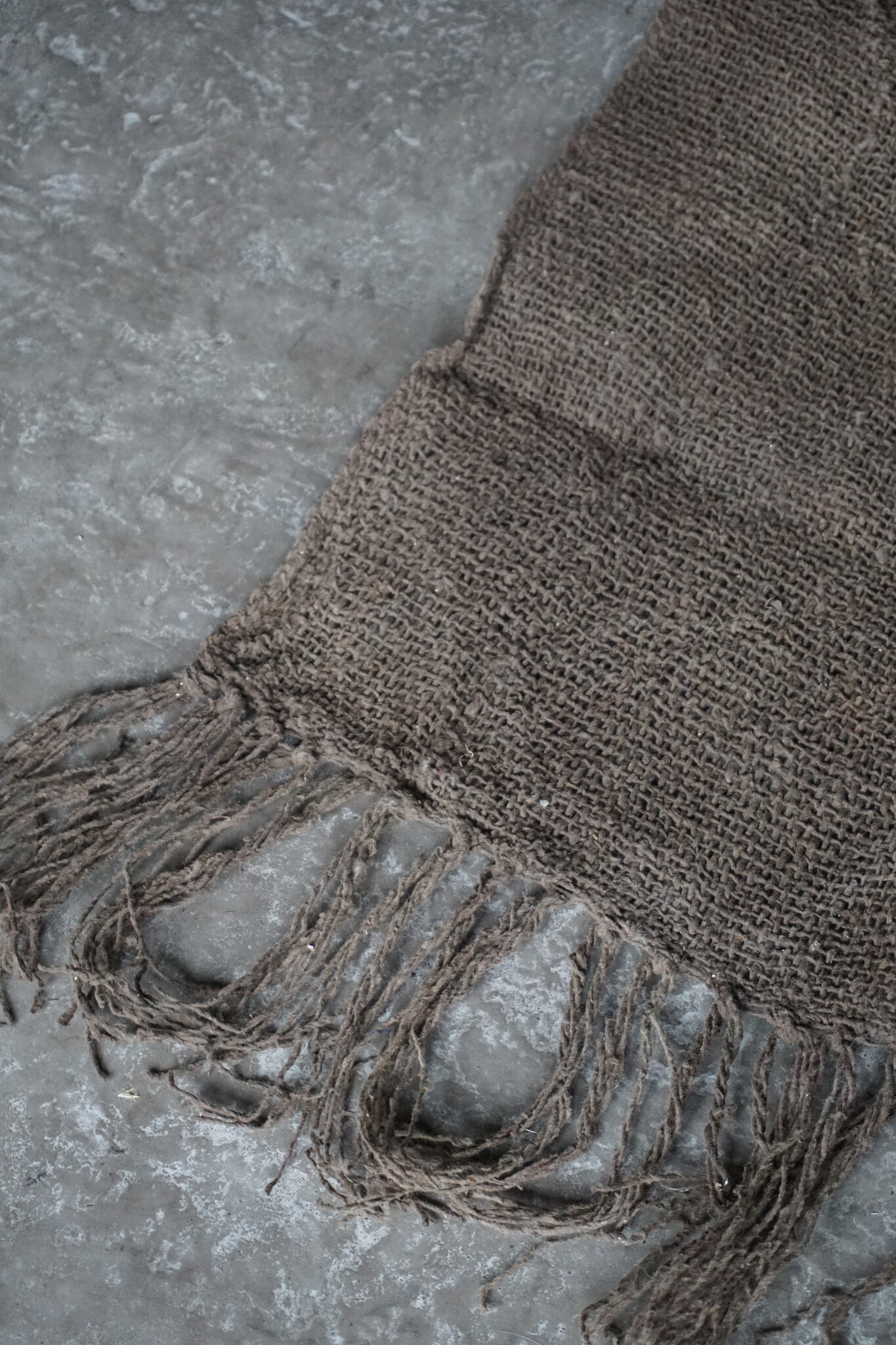 Rene Houtman Leemdoek | Donker | L150 x B59 cm