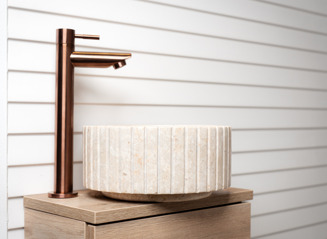 Loutro Bathroomware Waskom Jayda | Marmer | 2 Maten