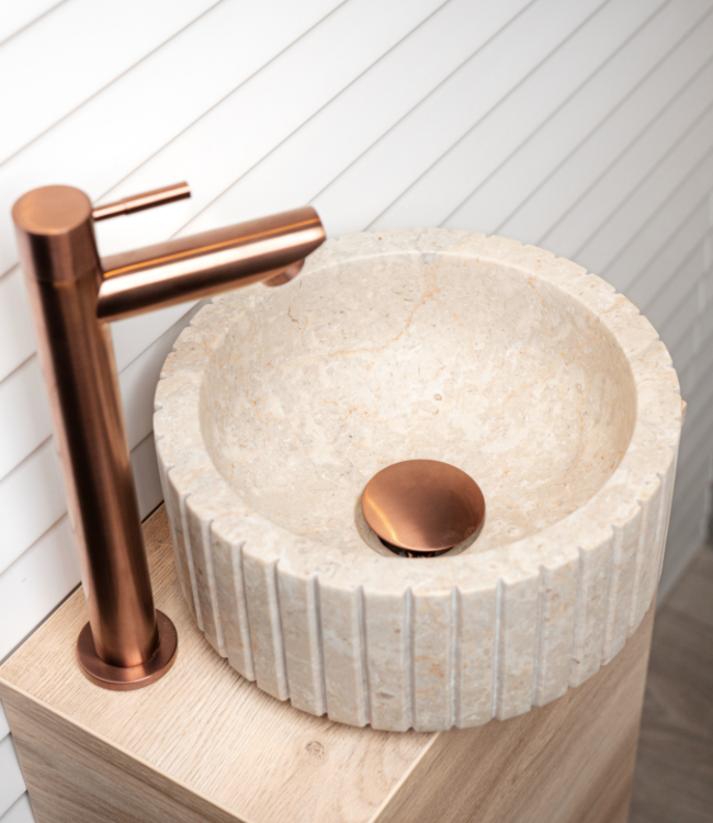 Loutro Bathroomware Waskom Jayda | Marmer | 2 Maten