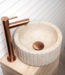 Loutro Bathroomware Waskom Jayda | Marmer | 2 Maten
