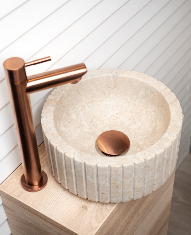 Loutro Bathroomware Waskom Jayda | Marmer | 2 Maten