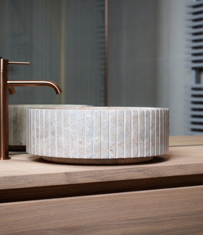 Loutro Bathroomware Waskom Jayda | Marmer | 2 Maten