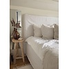 Kruk Teak Hout Decoratie Stoel 30x30x45cm