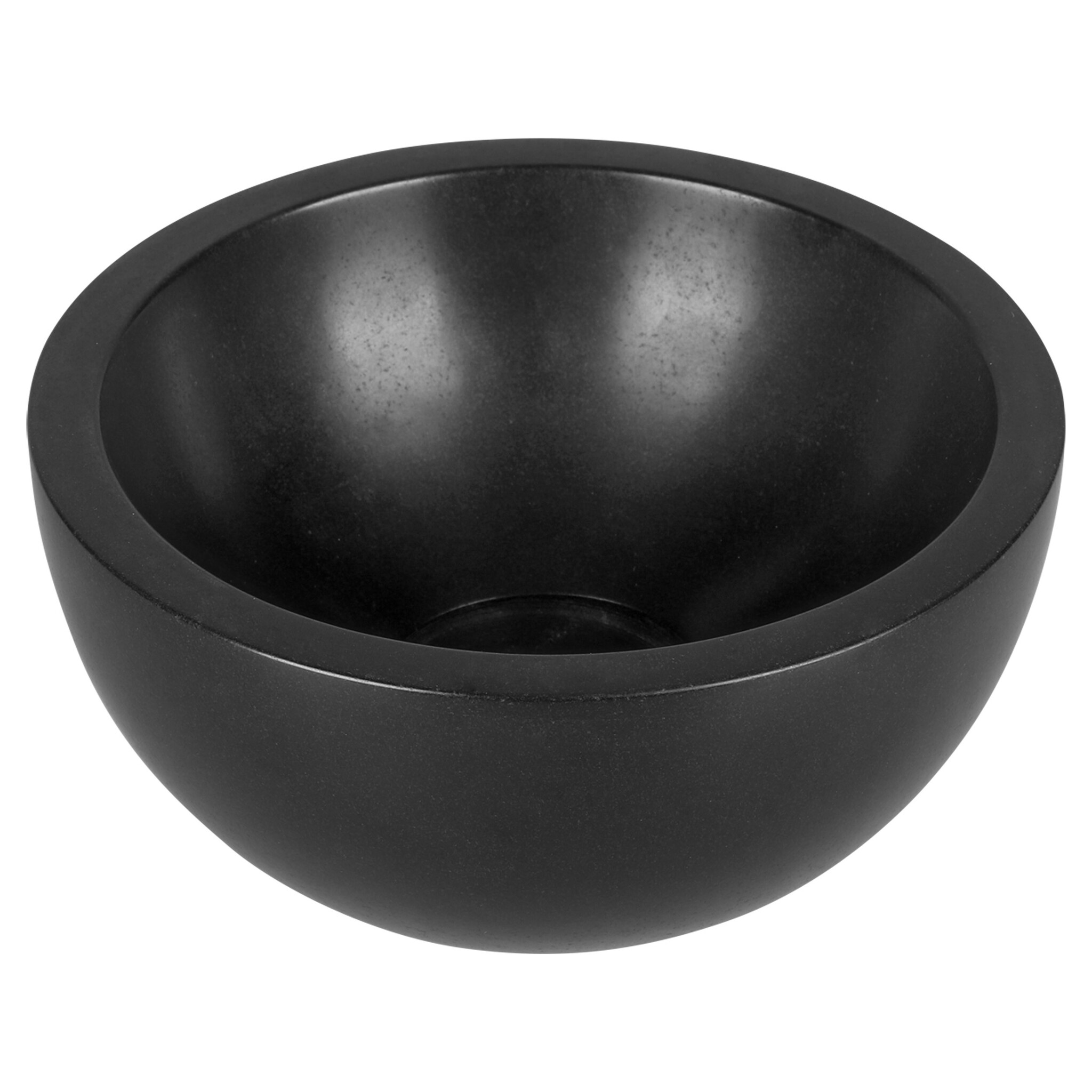 Differnz Waskom Boomer | Keramiek | Zwart | H10 x Ø20 Cm
