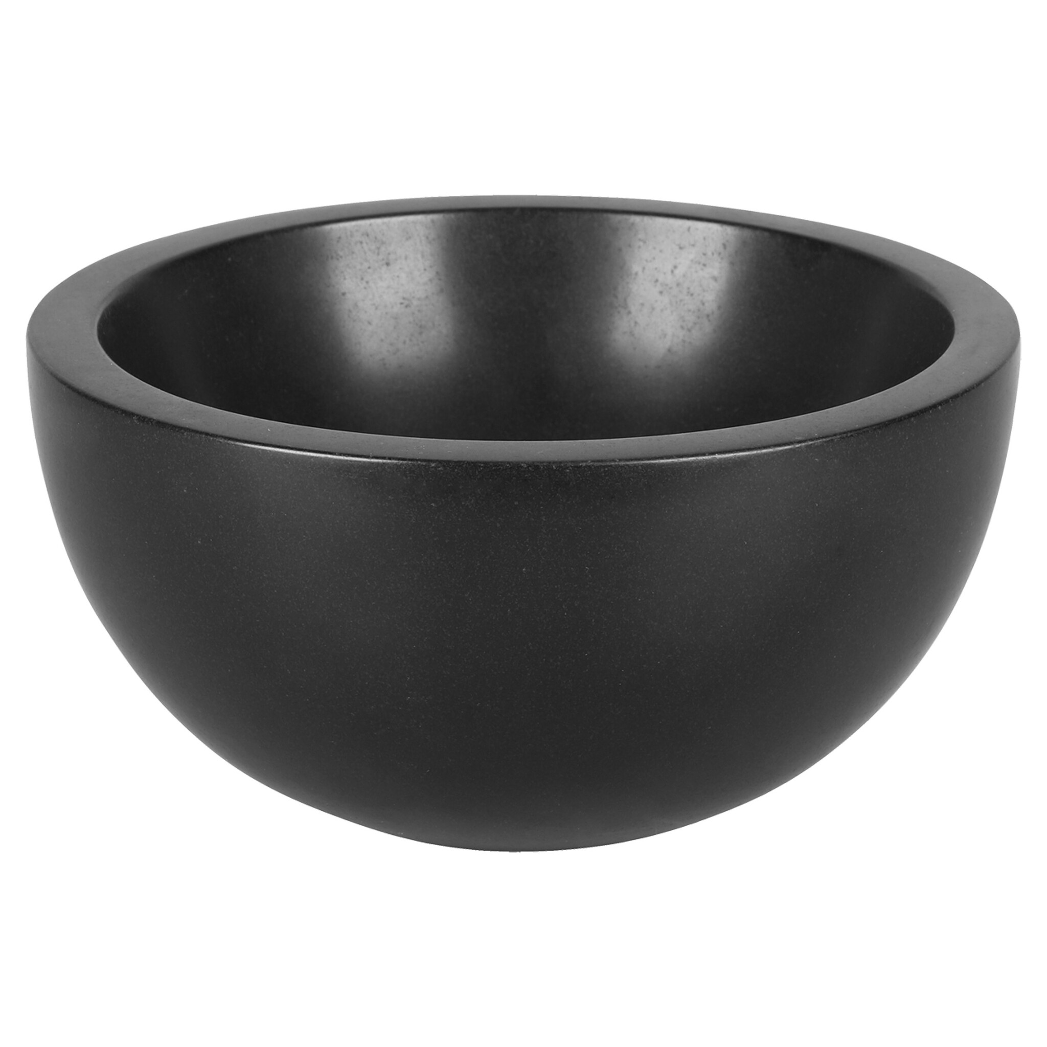 Differnz Waskom Boomer | Keramiek | Zwart | H10 x Ø20 Cm