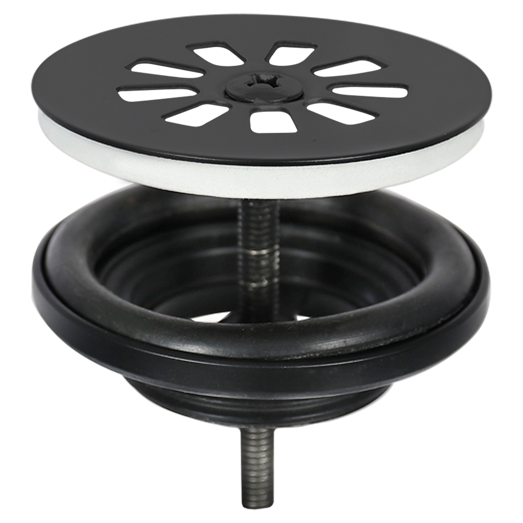 Differnz Solid Fonteinset | Mat Zwart | L36 x B18,5 x H9 Cm