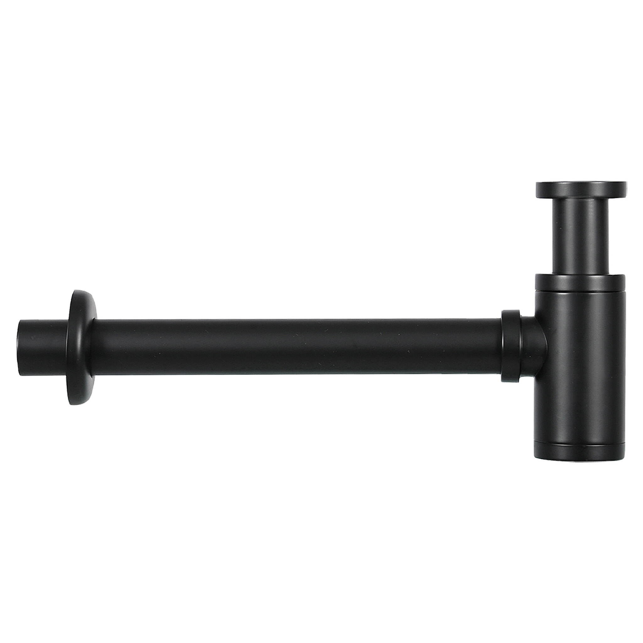 Differnz Solid Fonteinset | Mat Zwart | L36 x B18,5 x H9 Cm