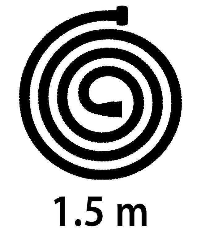 Differnz Doucheset Deluxe | 3-Standen | Chroom