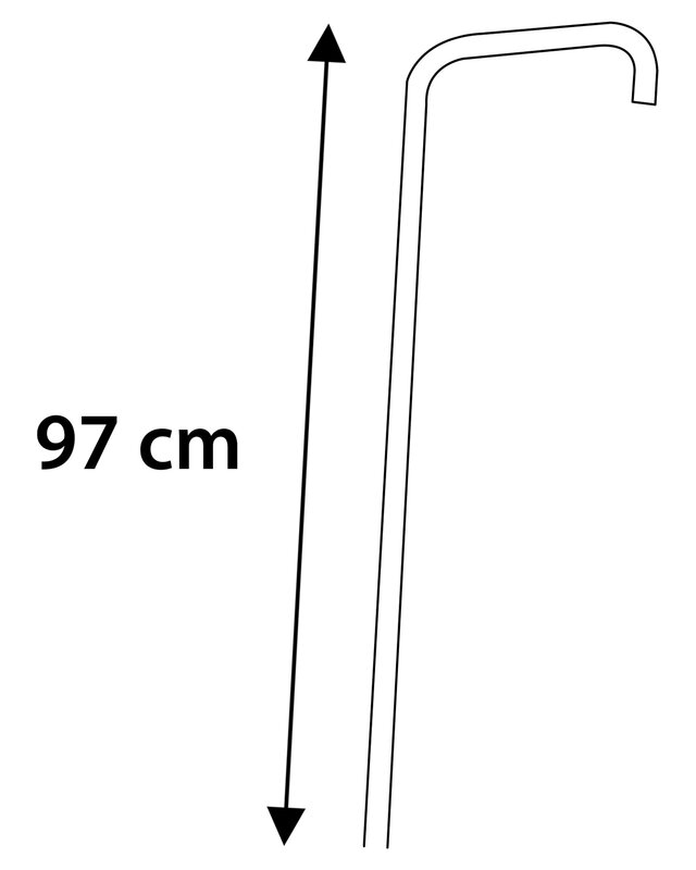 Differnz Doucheset Proline | Chroom | H150 x Ø20 Cm