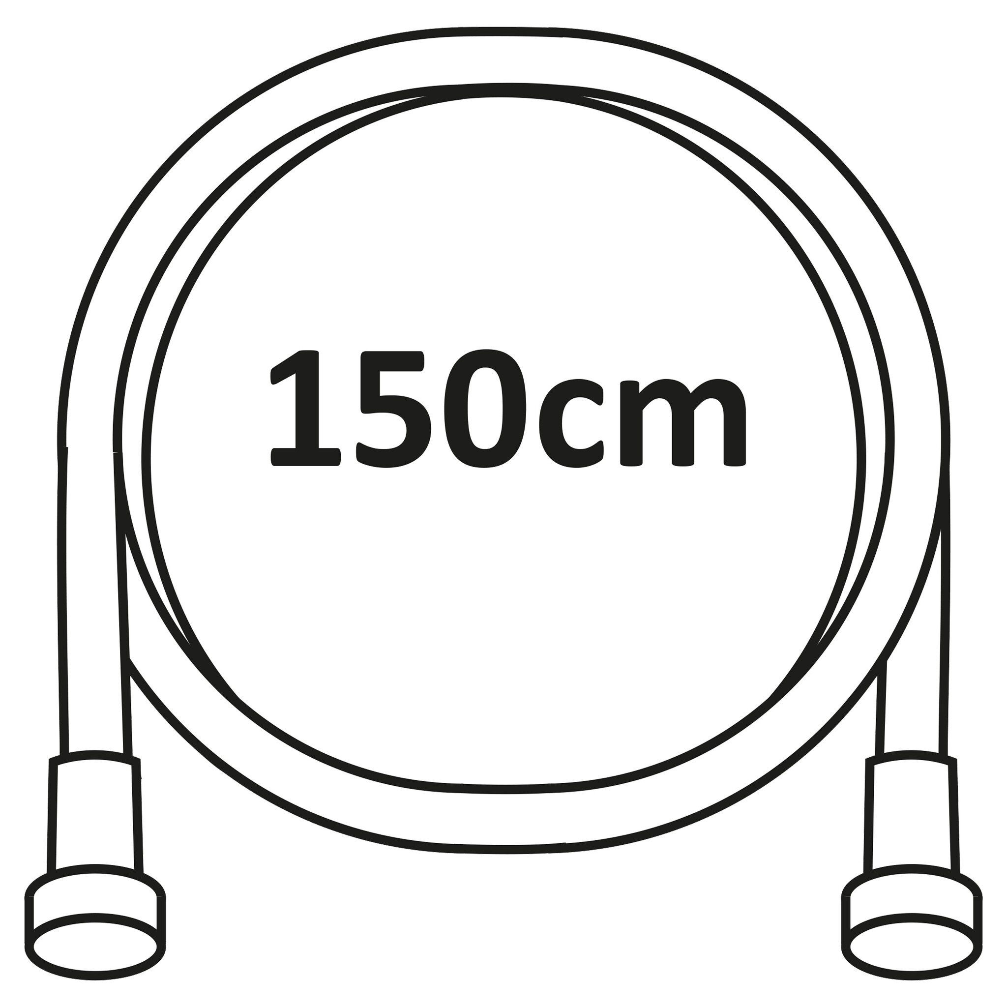 Differnz Doucheset Topline | Chroom | H97 x Ø25 Cm
