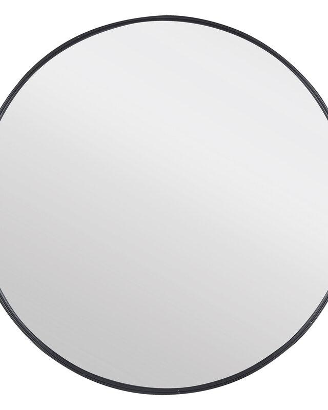 Differnz Spiegel Rond | Zwart | Ø65 Cm