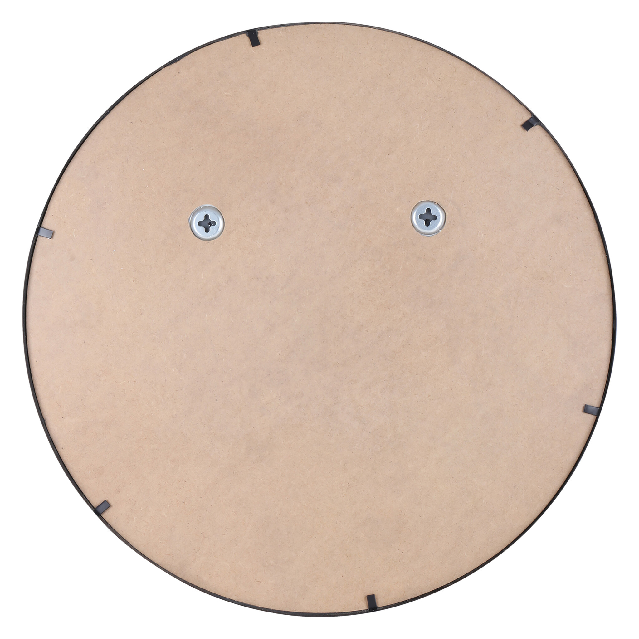Differnz Spiegel Rond | Zwart | Ø65 Cm