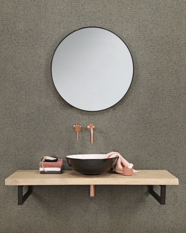 Differnz Spiegel Rond | Zwart | Ø65 Cm
