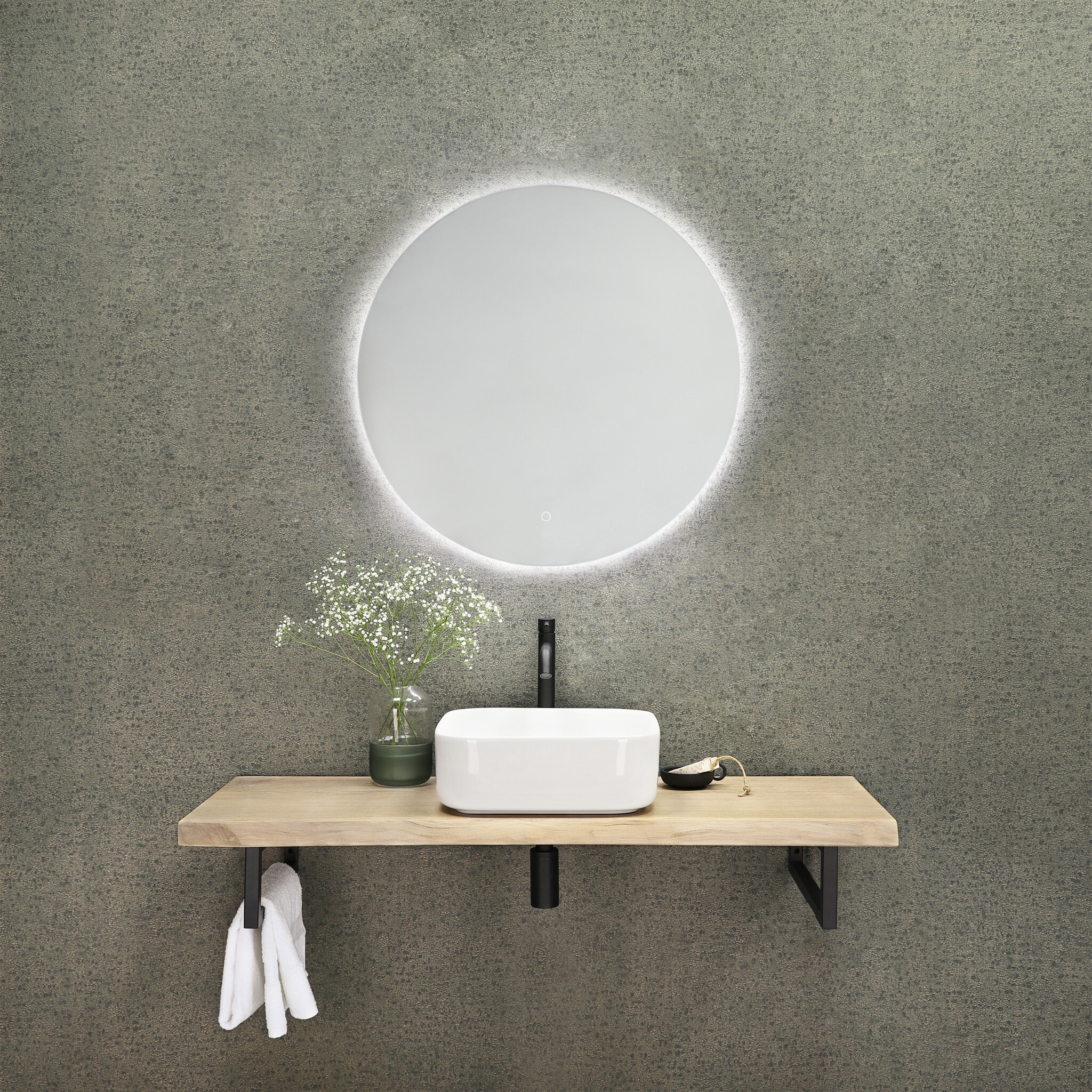 Differnz Spiegel LED | Rond | Ø60 Cm