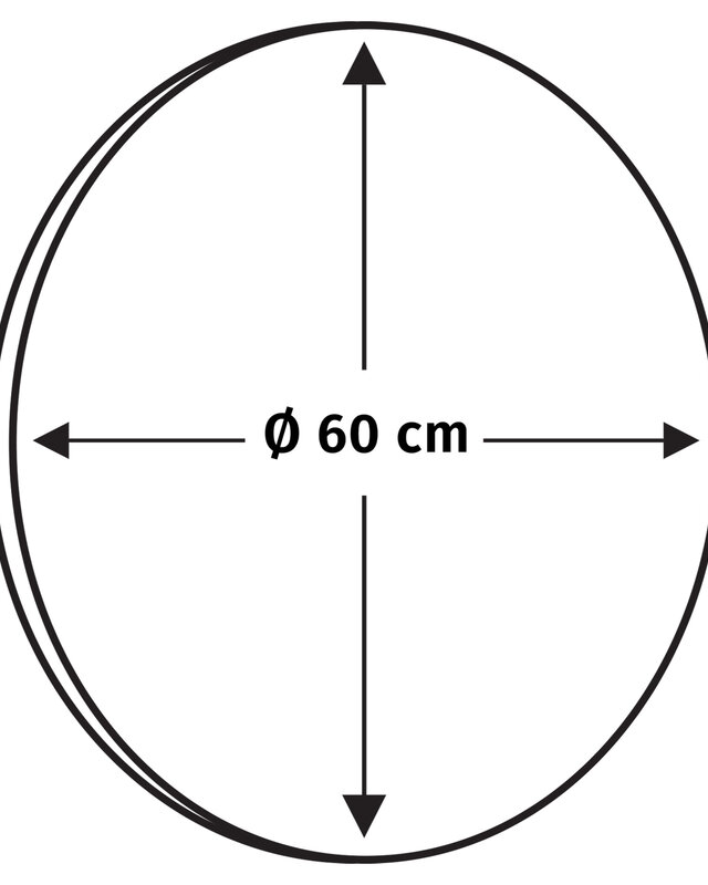 Differnz Spiegel LED | Rond | Ø60 Cm